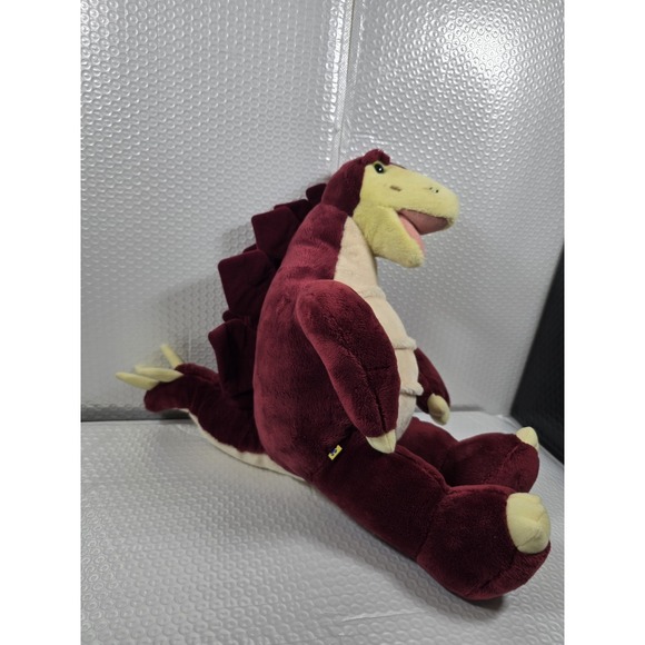 Build-a-Bear 17in Stegasaurus Dinosaur Maroon Retired - Picture 3 of 11